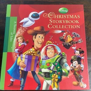 DISNEY "Christmas Storybook Collection" A Treasury of Tales Hardcover Book